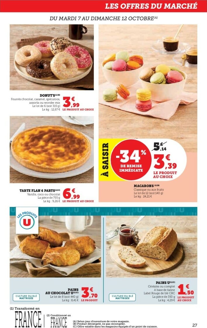 super-u - Catalogue Super U valable du 07/10 au 19/10 - page: 27