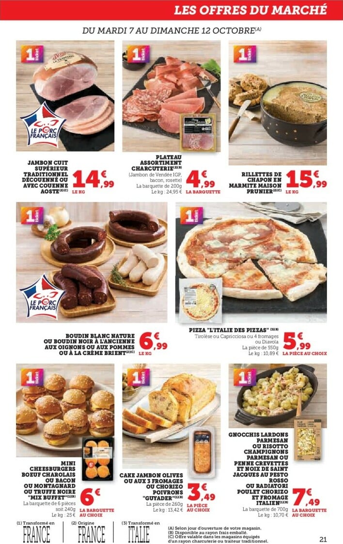 super-u - Catalogue Super U valable du 07/10 au 19/10 - page: 21