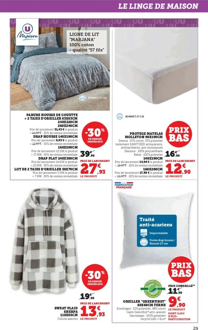 super-u - Catalogue Super U valable du 07/10 au 19/10 - page: 29
