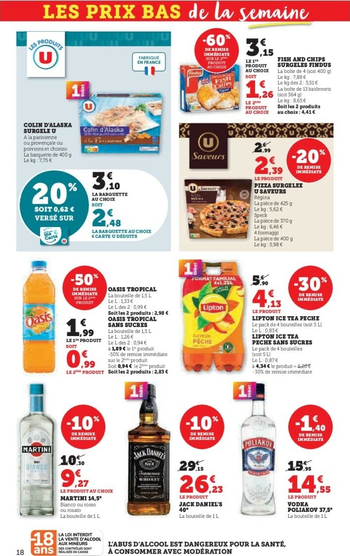 super-u - Catalogue Super U valable du 07/10 au 19/10 - page: 18