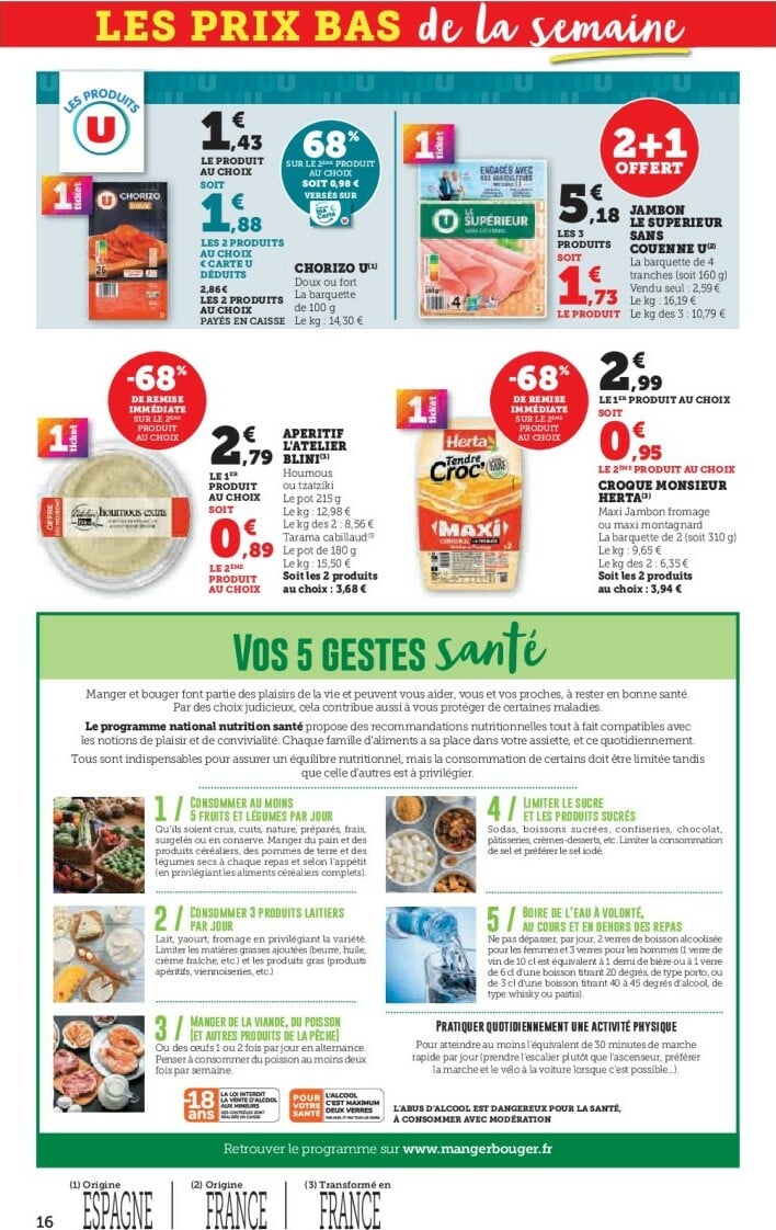 super-u - Catalogue Super U valable du 07/10 au 19/10 - page: 16