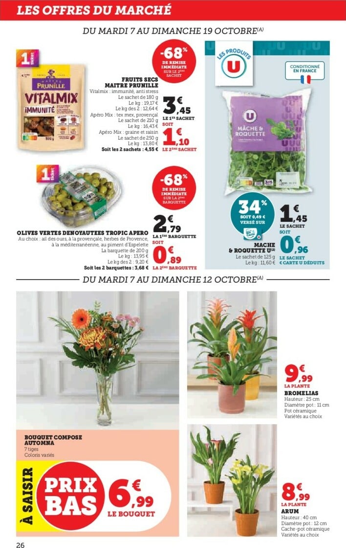 super-u - Catalogue Super U valable du 07/10 au 19/10 - page: 26