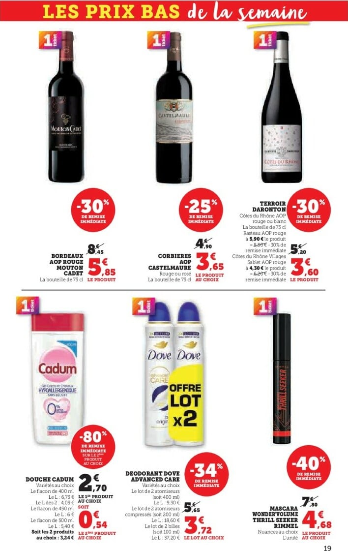 super-u - Catalogue Super U valable du 07/10 au 19/10 - page: 19