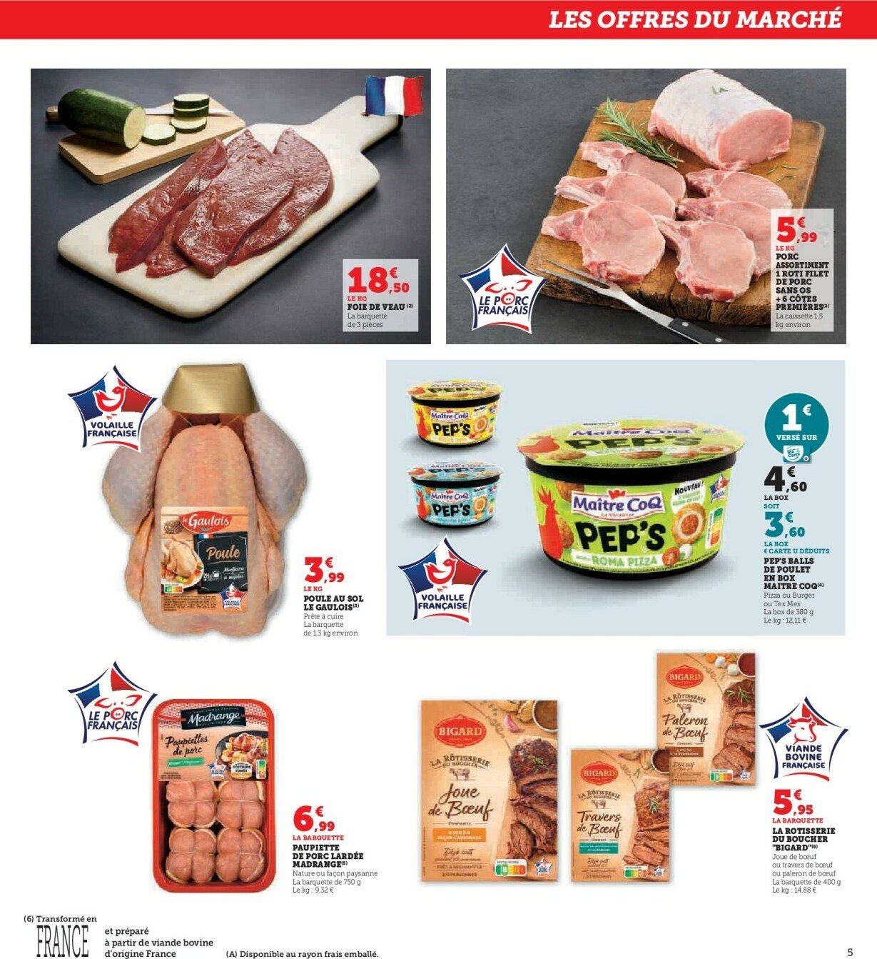 super-u - Catalogue Super U - Express valable du 14/10 au 19/10 - page: 5