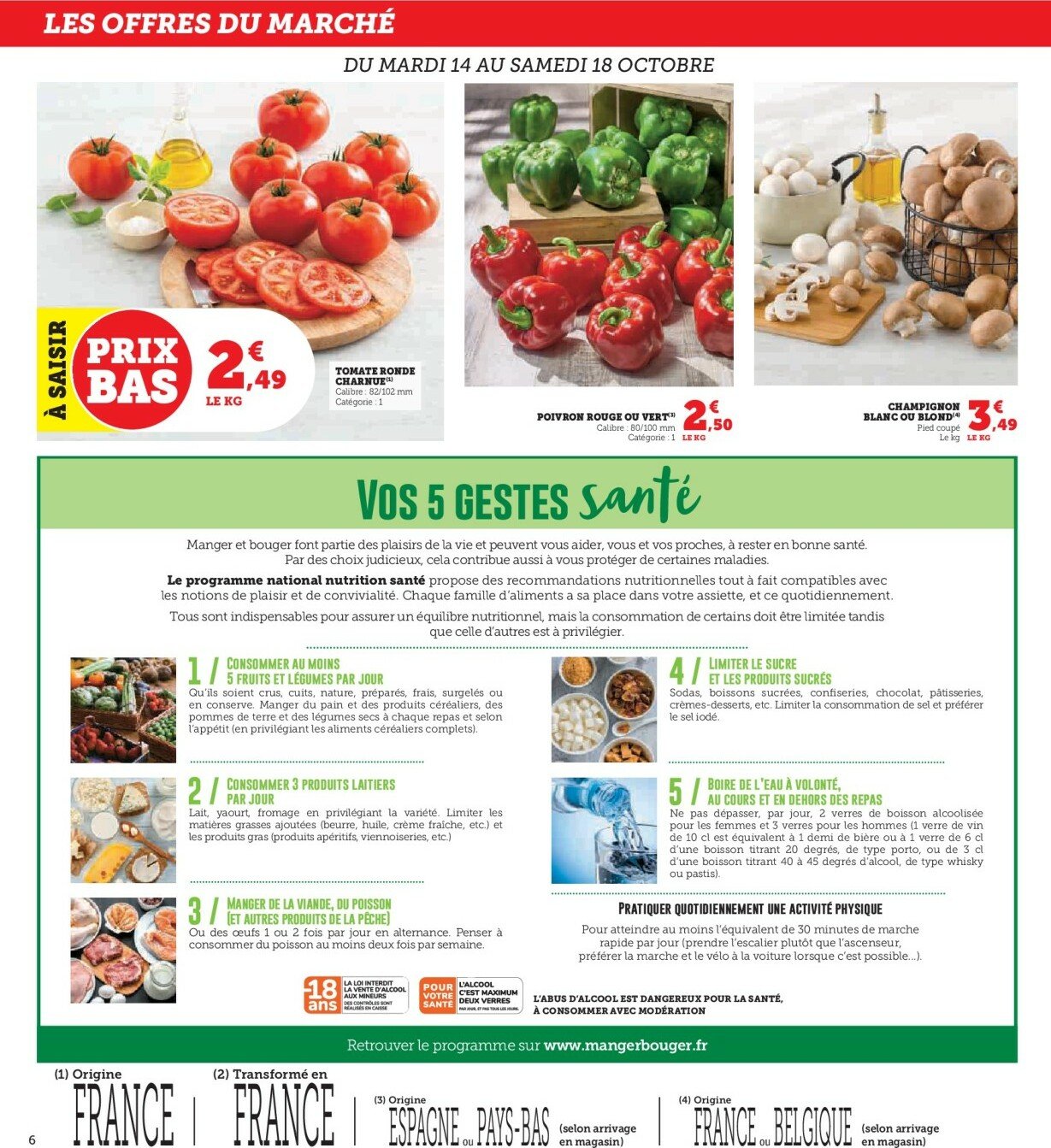 super-u - Catalogue Super U - Express valable du 14/10 au 19/10 - page: 6