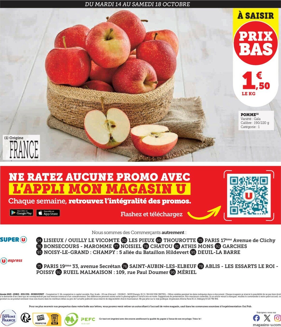 super-u - Catalogue Super U - Express valable du 14/10 au 19/10 - page: 12