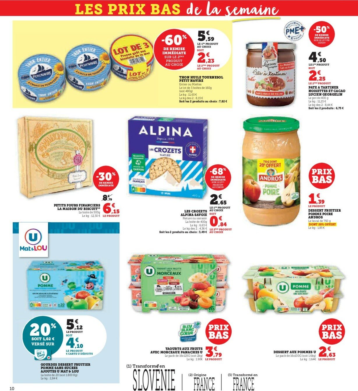 super-u - Catalogue Super U - Express valable du 14/10 au 19/10 - page: 10