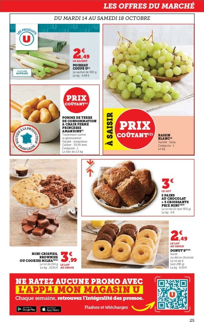 super-u - Catalogue Super U valable du 14/10 au 19/10 - page: 25