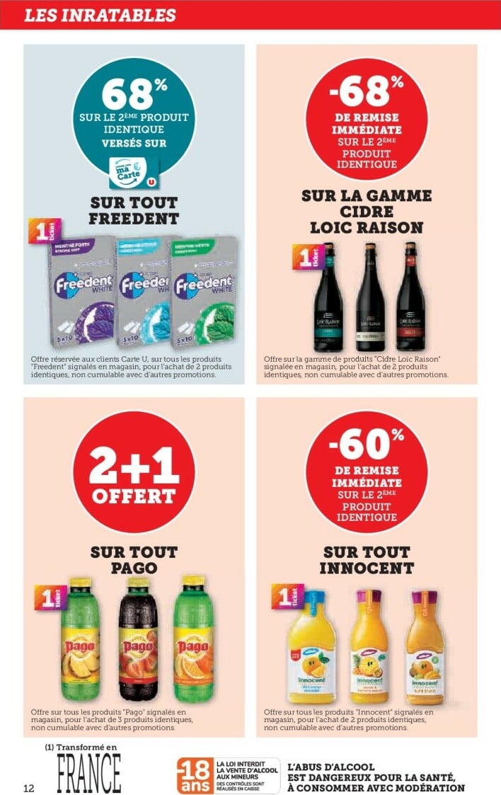 super-u - Catalogue Super U valable du 14/10 au 19/10 - page: 12