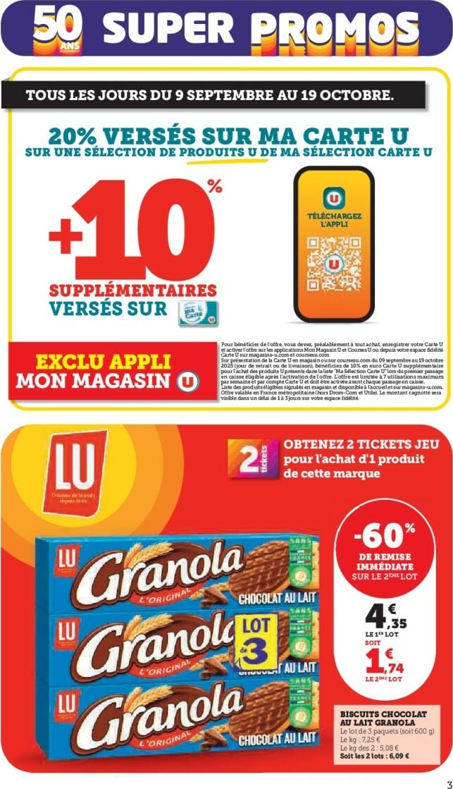 super-u - Catalogue Super U valable du 14/10 au 19/10 - page: 3
