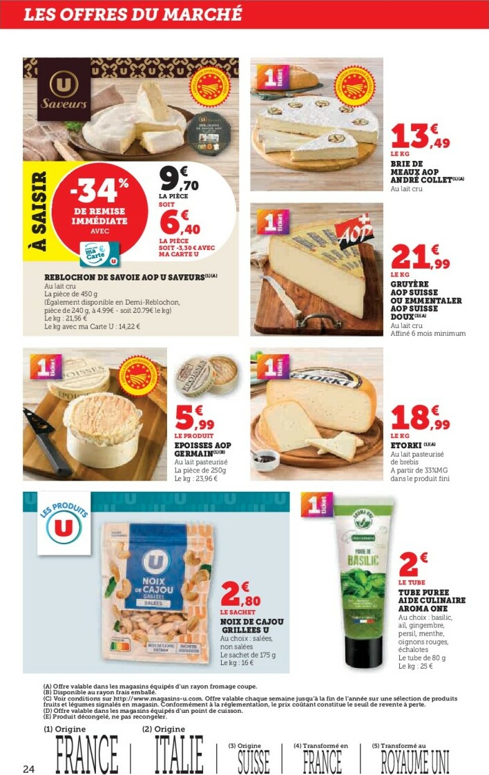 super-u - Catalogue Super U valable du 14/10 au 19/10 - page: 24