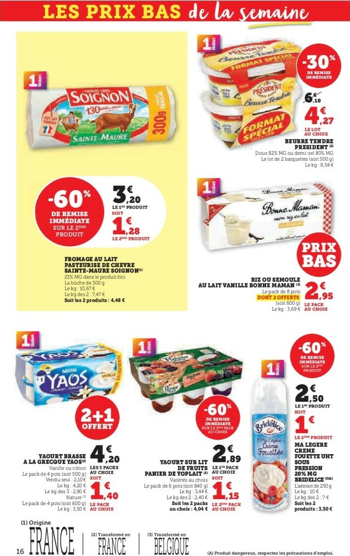 super-u - Catalogue Super U valable du 14/10 au 19/10 - page: 16