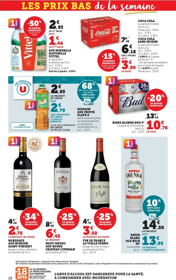 super-u - Catalogue Super U valable du 14/10 au 19/10 - page: 18