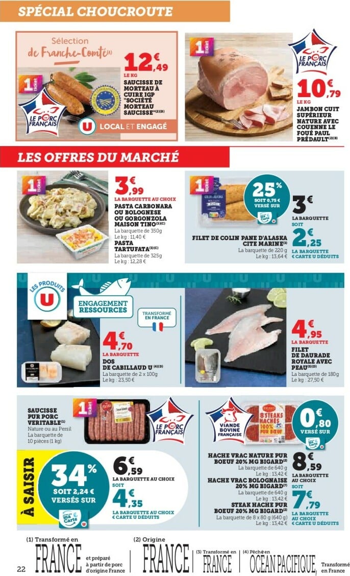 super-u - Catalogue Super U valable du 14/10 au 19/10 - page: 22