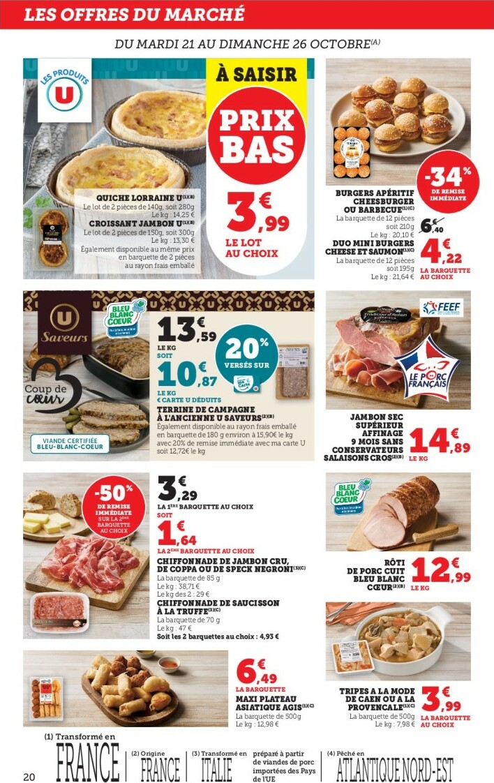 super-u - Catalogue Super U - Halloween á Prix Bas valable du 21/10 au 02/11 - page: 20
