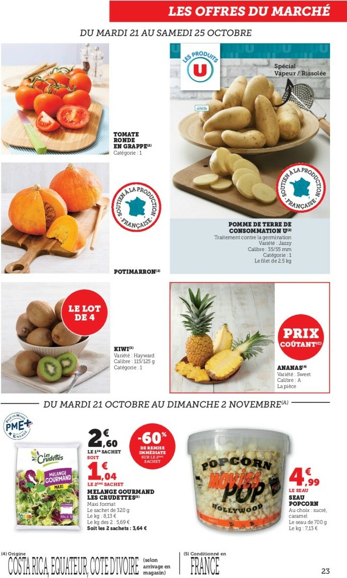 super-u - Catalogue Super U - Halloween á Prix Bas valable du 21/10 au 02/11 - page: 23