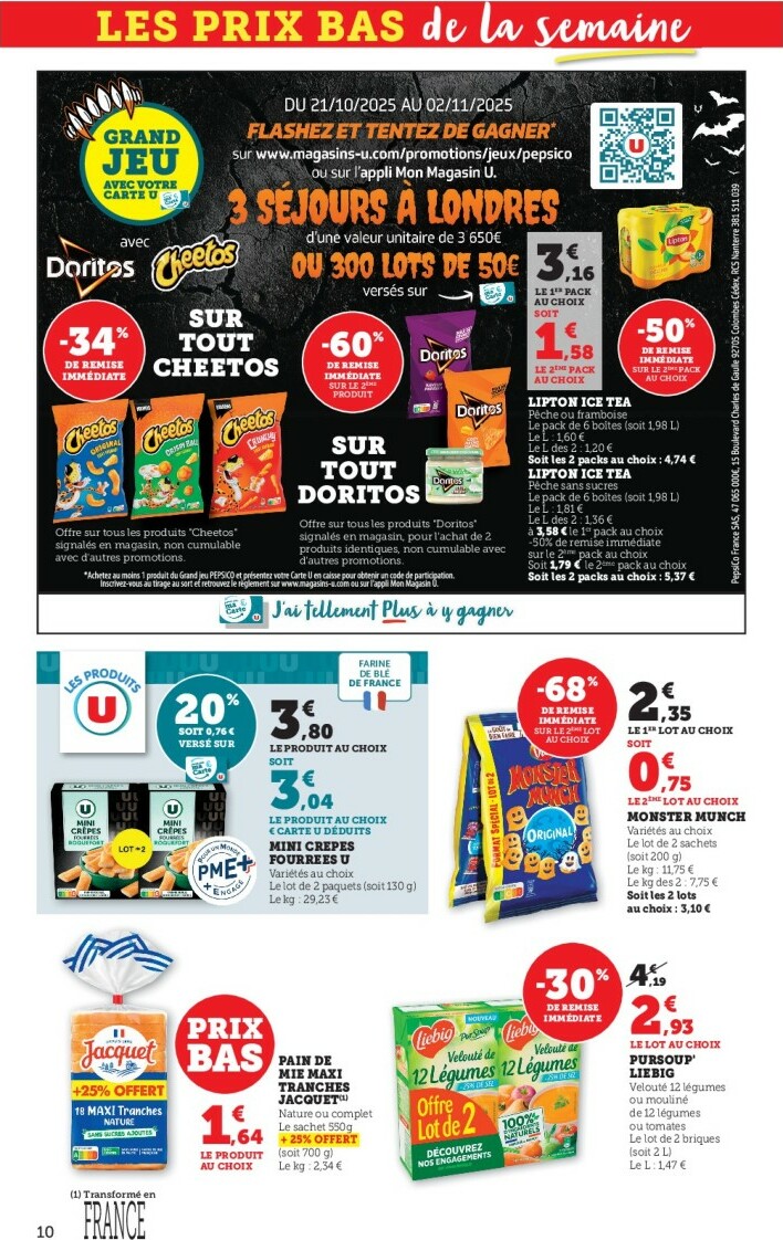 super-u - Catalogue Super U - Halloween á Prix Bas valable du 21/10 au 02/11 - page: 10