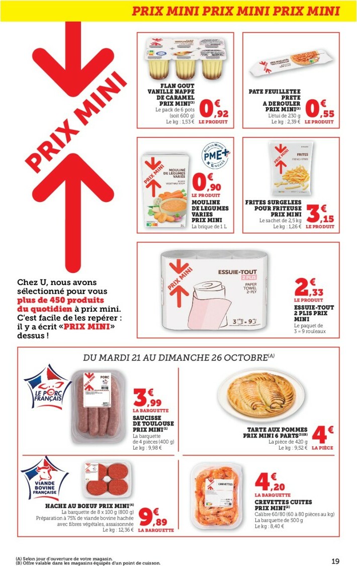 super-u - Catalogue Super U - Halloween á Prix Bas valable du 21/10 au 02/11 - page: 19