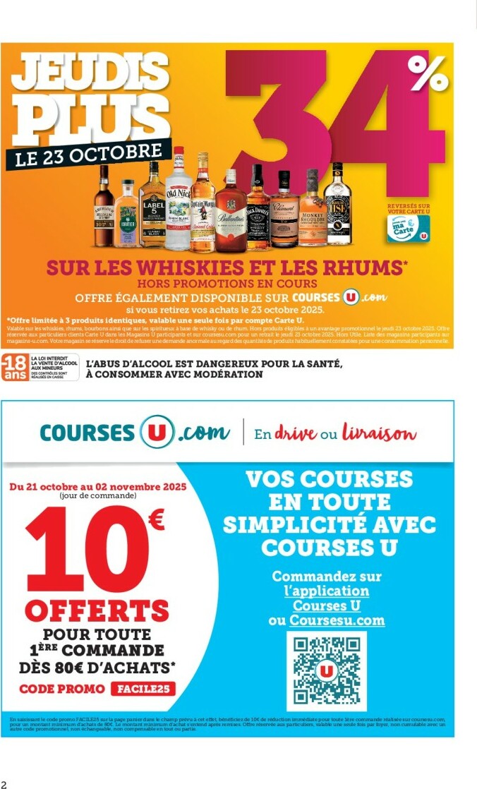 super-u - Catalogue Super U - Halloween á Prix Bas valable du 21/10 au 02/11 - page: 2