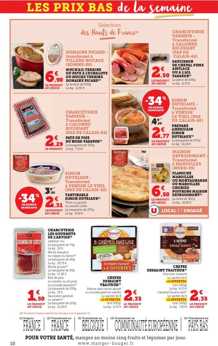 super-u - Catalogue Super U valable du 21/10 au 02/11 - page: 10