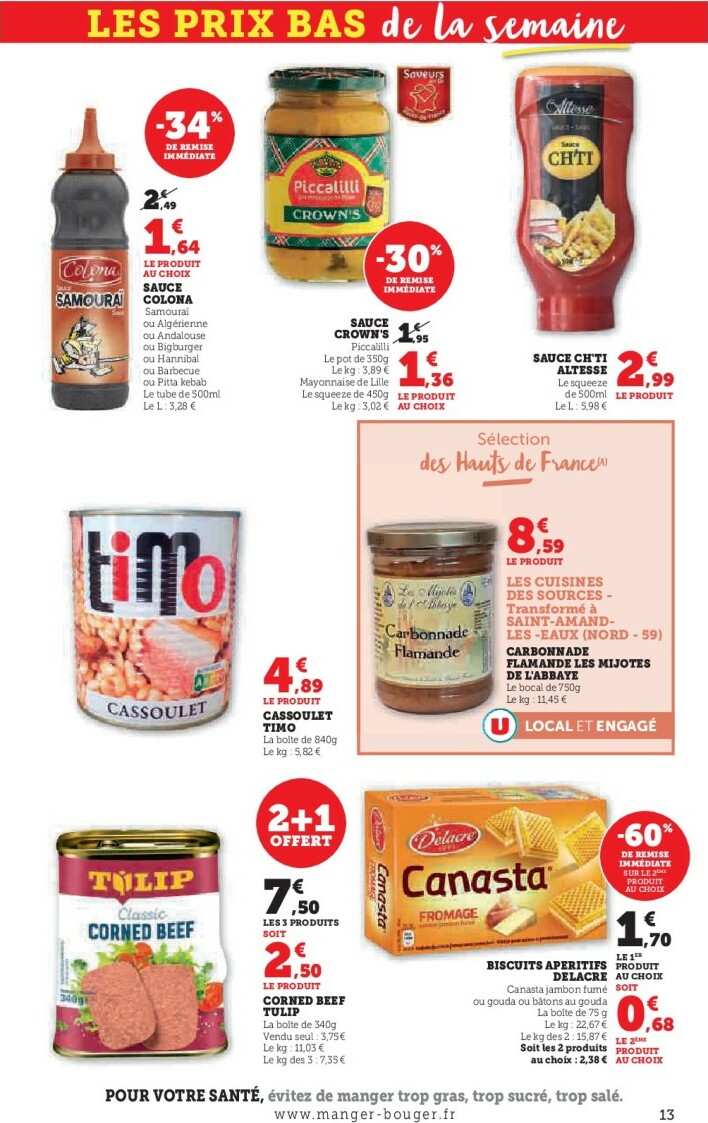 super-u - Catalogue Super U valable du 21/10 au 02/11 - page: 13