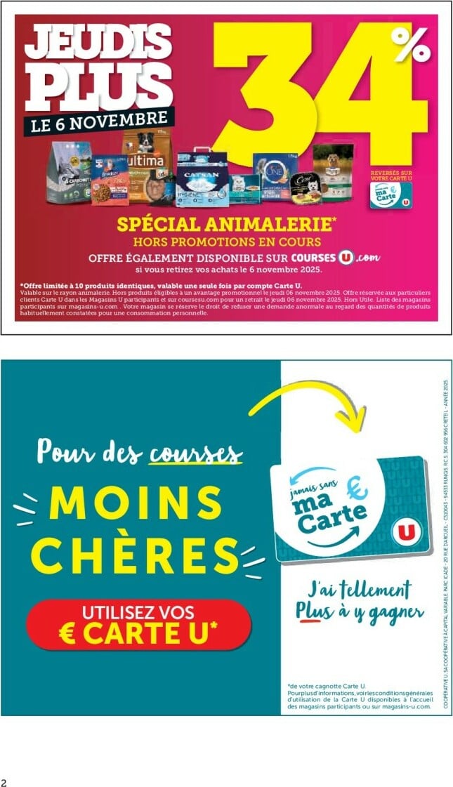 super-u - Catalogue Super U valable du 28/10 au 09/11 - page: 2
