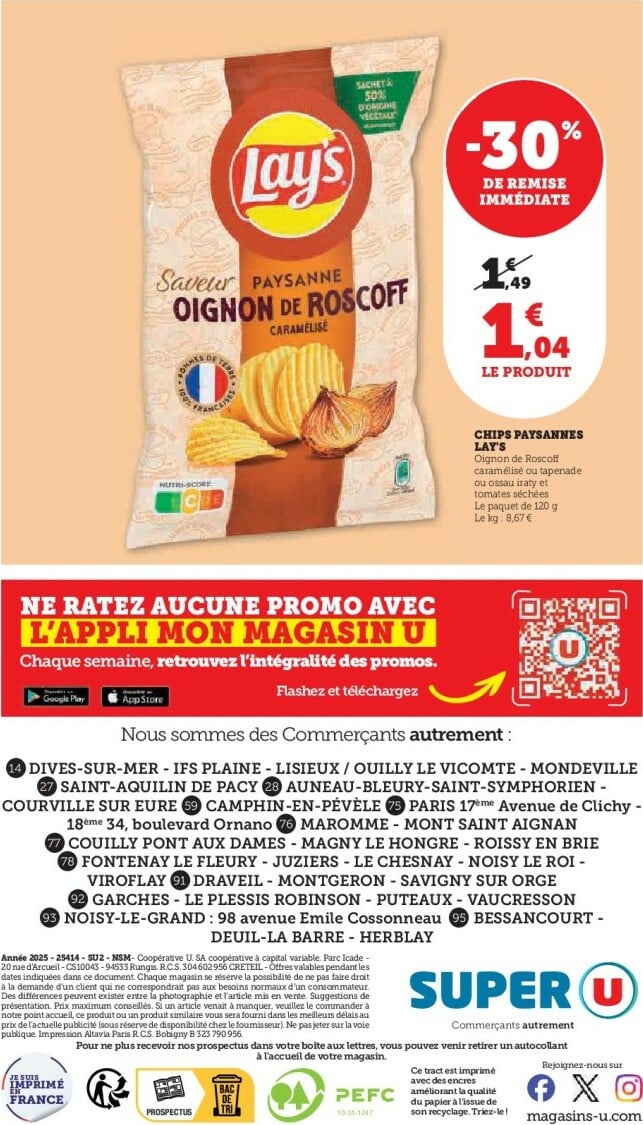 super-u - Catalogue Super U valable du 28/10 au 09/11 - page: 12