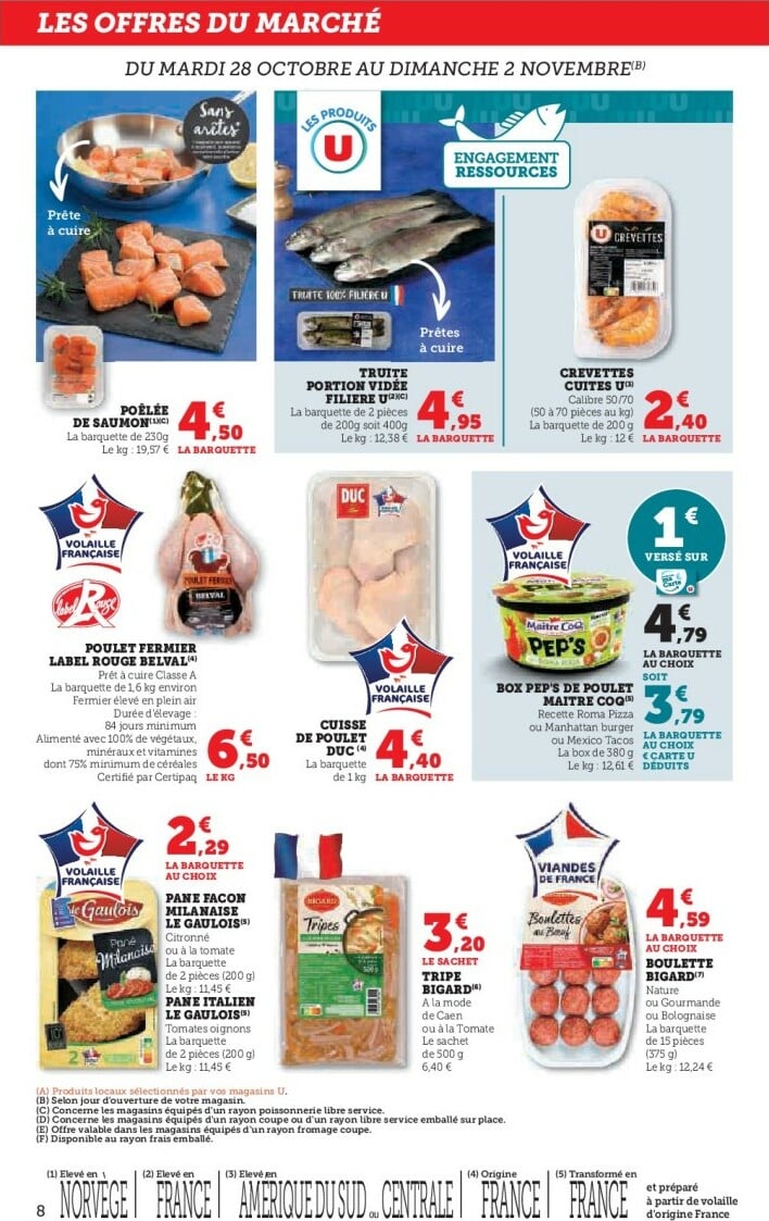 super-u - Catalogue Super U valable du 28/10 au 09/11 - page: 8