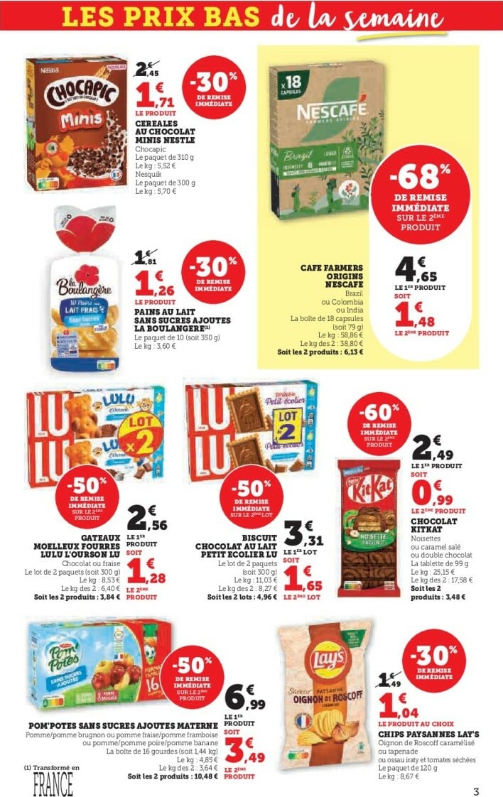 super-u - Catalogue Super U valable du 28/10 au 09/11 - page: 3