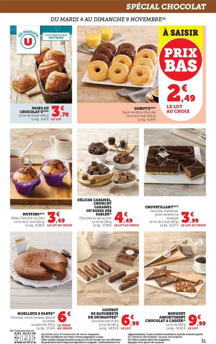 super-u - Catalogue Super U valable du 04/11 au 16/11 - page: 31