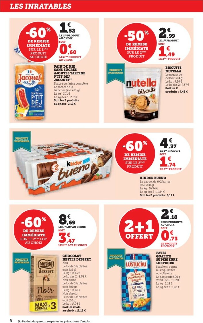 super-u - Catalogue Super U valable du 04/11 au 16/11 - page: 6