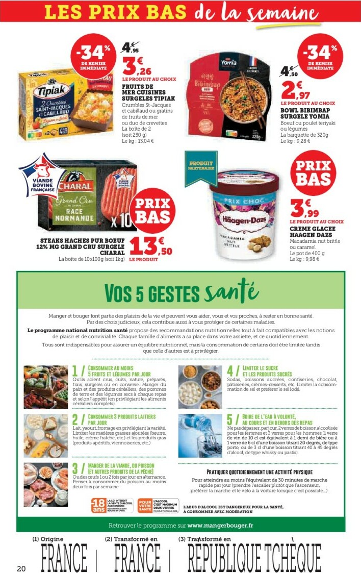 super-u - Catalogue Super U valable du 04/11 au 16/11 - page: 20