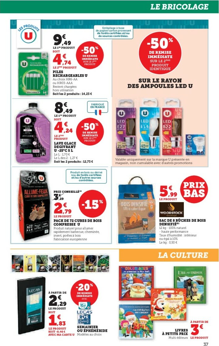 super-u - Catalogue Super U valable du 04/11 au 16/11 - page: 37