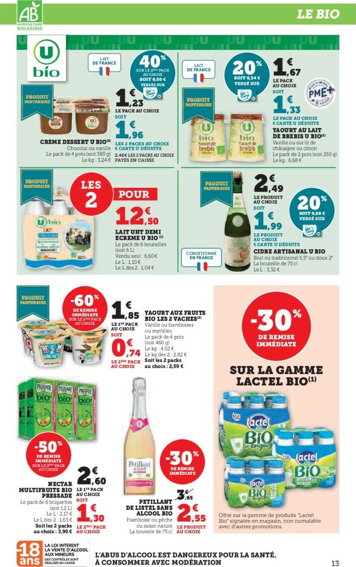 super-u - Catalogue Super U valable du 04/11 au 16/11 - page: 13