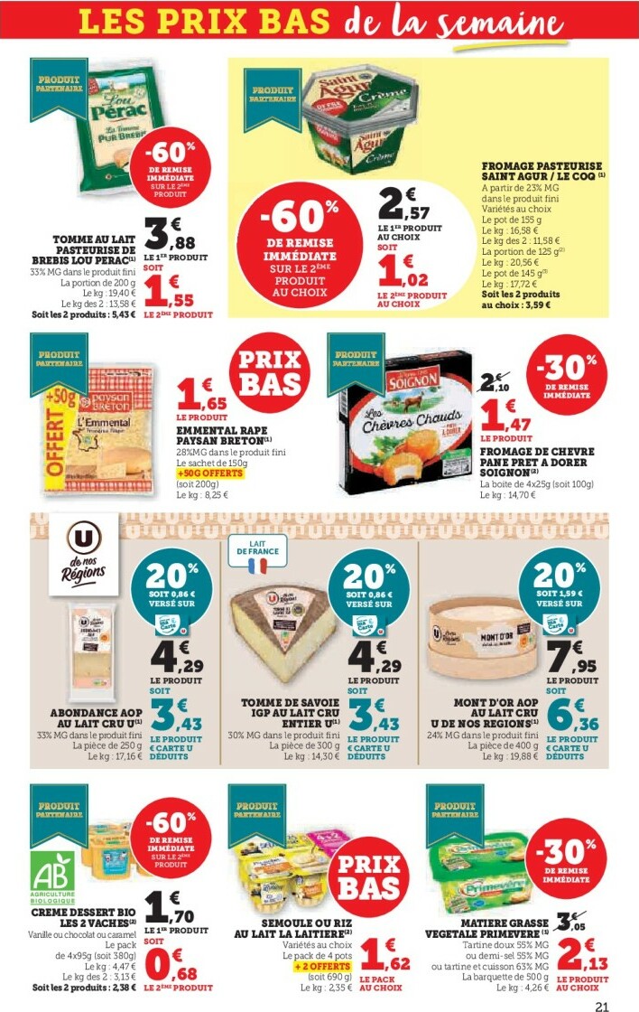 super-u - Catalogue Super U valable du 04/11 au 16/11 - page: 21