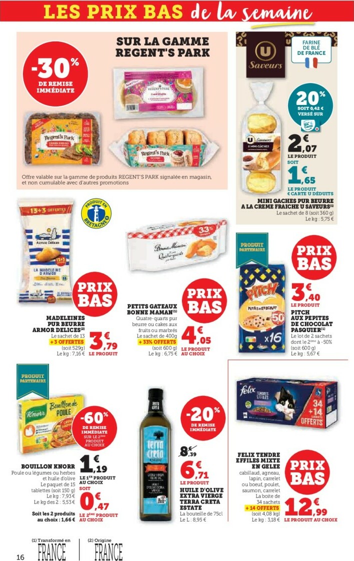super-u - Catalogue Super U valable du 04/11 au 16/11 - page: 16