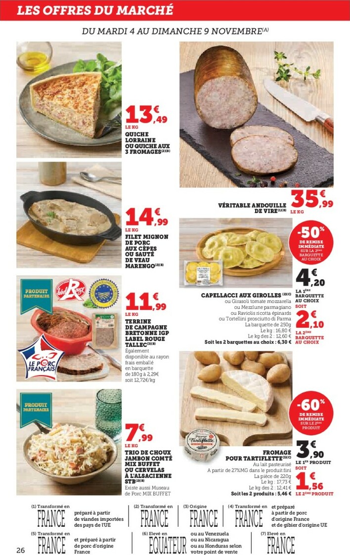 super-u - Catalogue Super U valable du 04/11 au 16/11 - page: 26