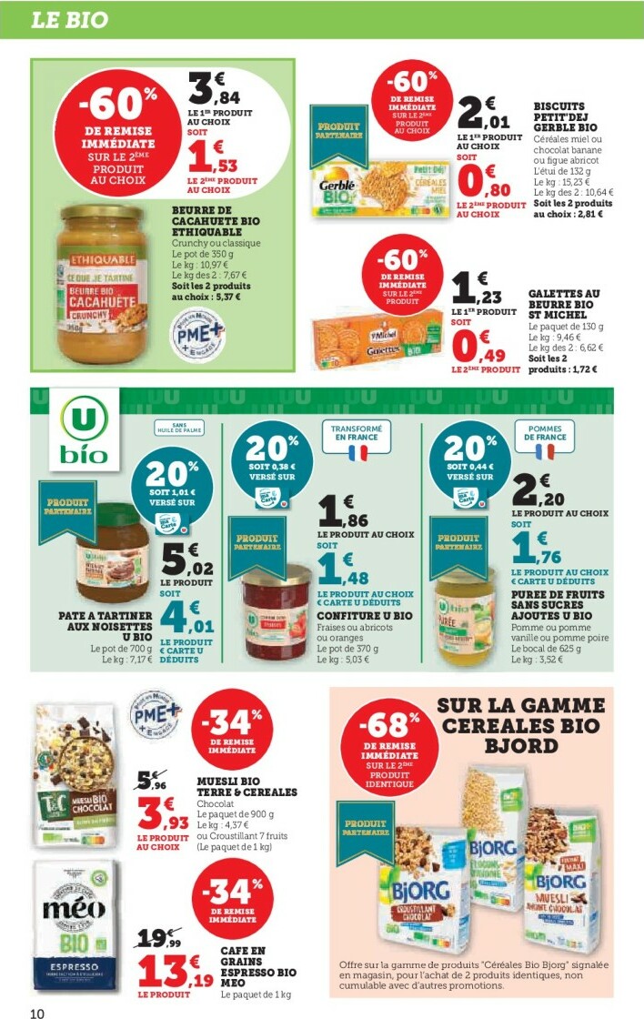 super-u - Catalogue Super U valable du 04/11 au 16/11 - page: 10