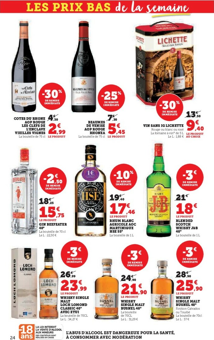 super-u - Catalogue Super U valable du 04/11 au 16/11 - page: 24