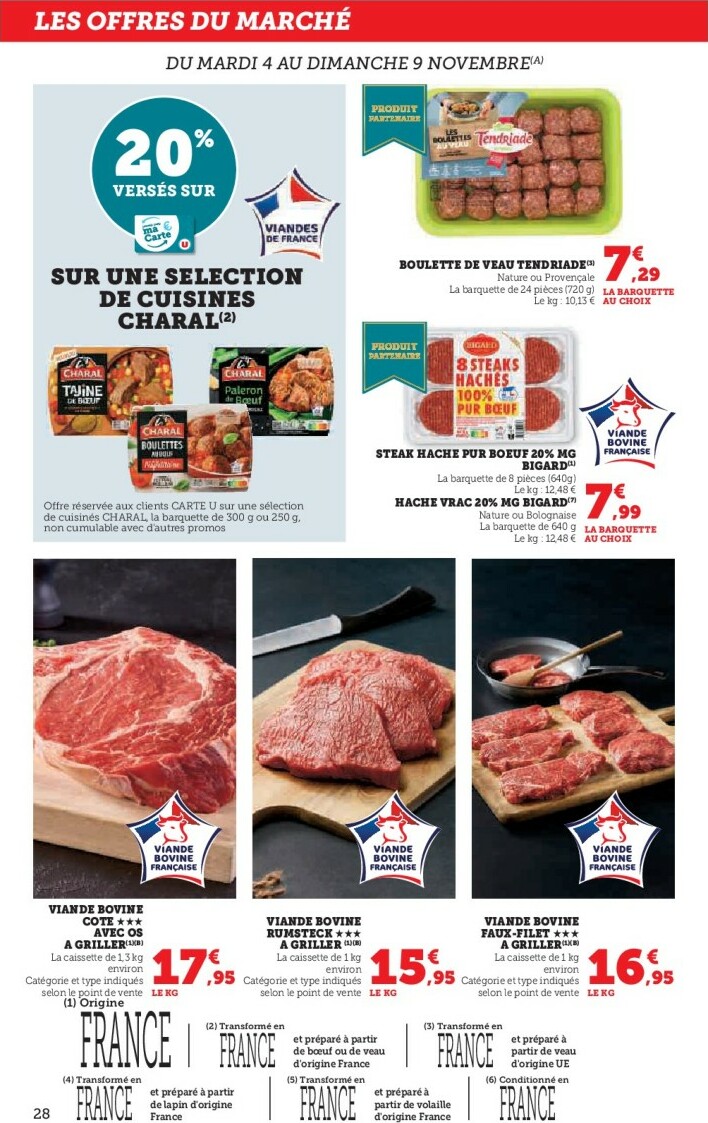 super-u - Catalogue Super U valable du 04/11 au 16/11 - page: 28