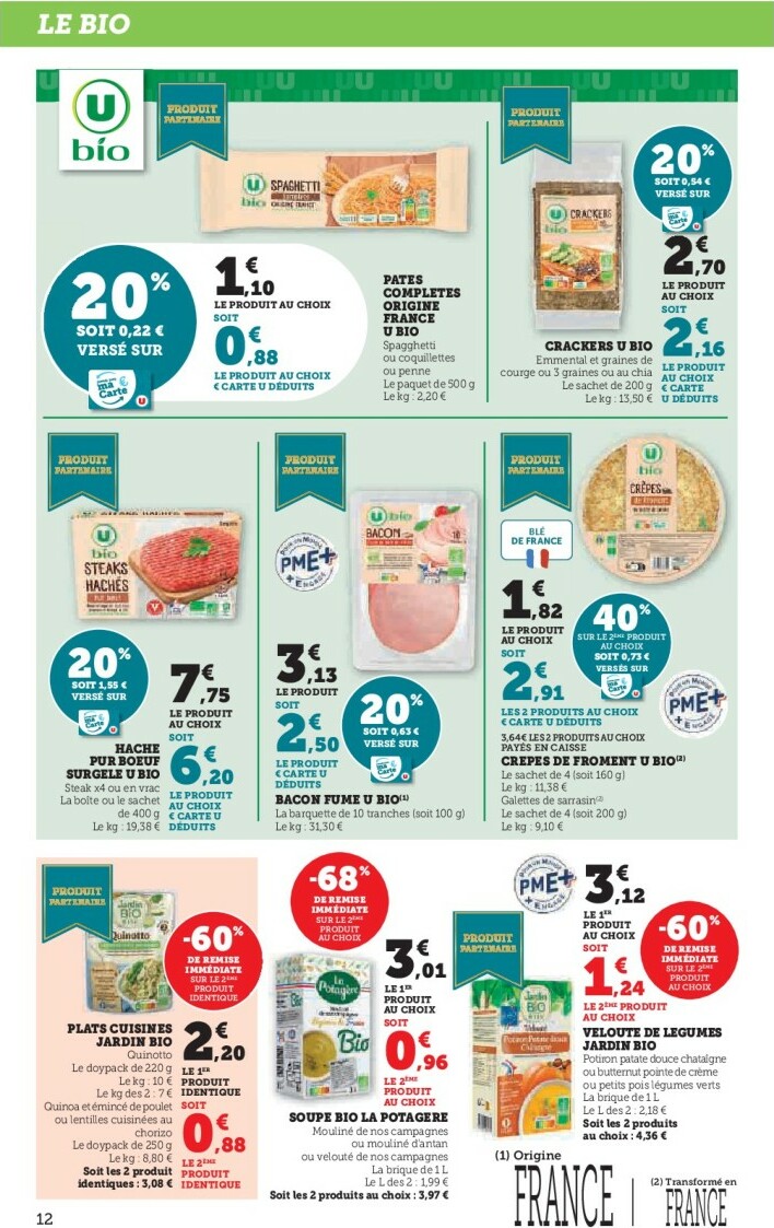 super-u - Catalogue Super U valable du 04/11 au 16/11 - page: 12