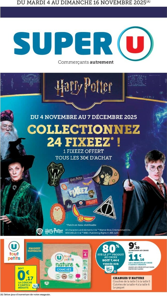 super-u - Catalogue Super U valable du 04/11 au 16/11