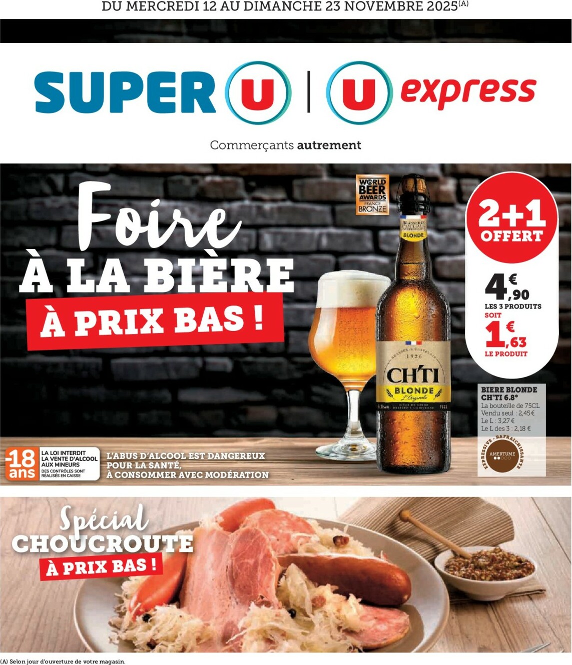 super-u - Catalogue Super U - Express valable du 12/11 au 23/11