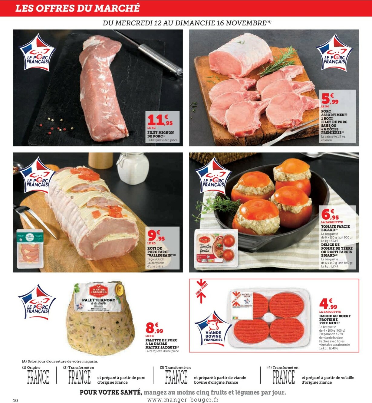 super-u - Catalogue Super U - Express valable du 12/11 au 23/11 - page: 10