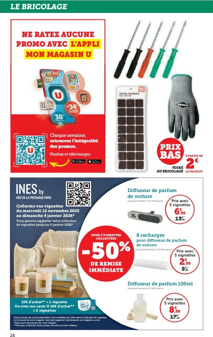 super-u - Catalogue Super U - Les prix bas de la semaine - PARIS valable du 18/11 au 30/11 - page: 26
