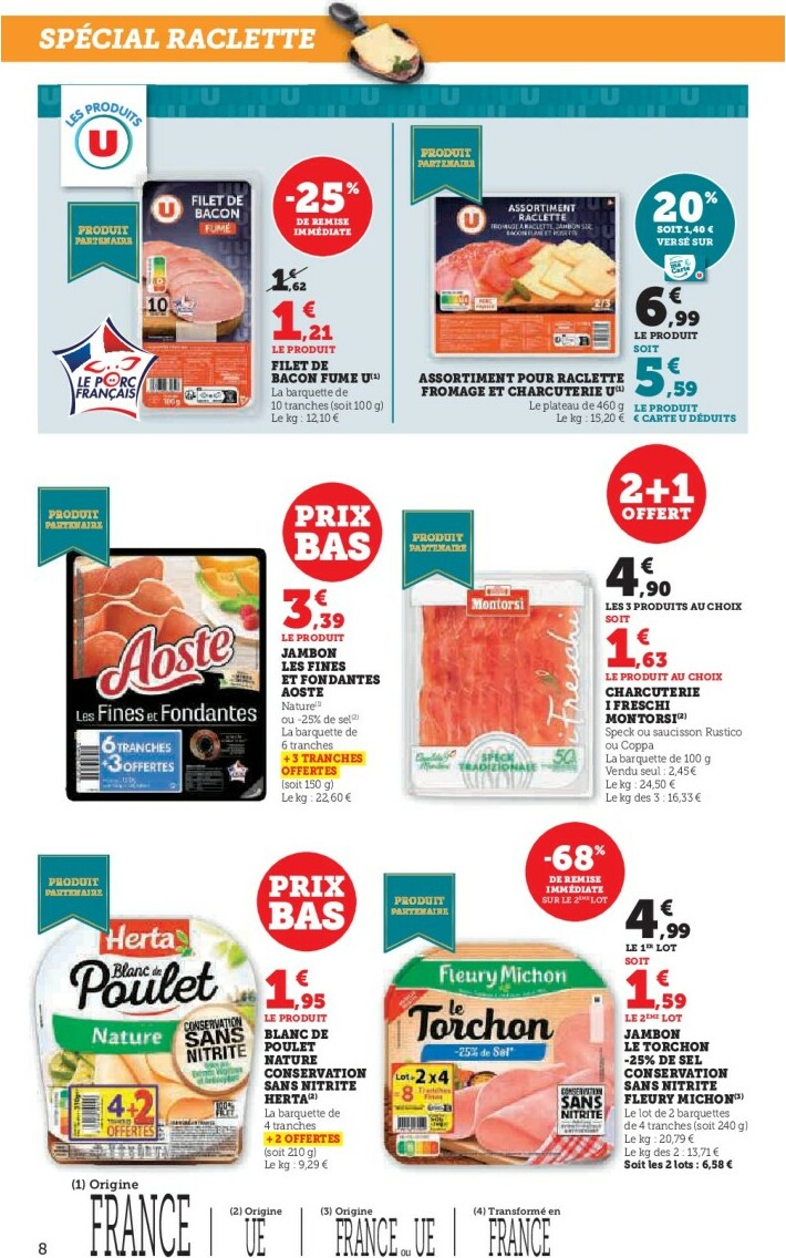 super-u - Catalogue Super U - Les prix bas de la semaine valable du 18/11 au 30/11 - page: 8