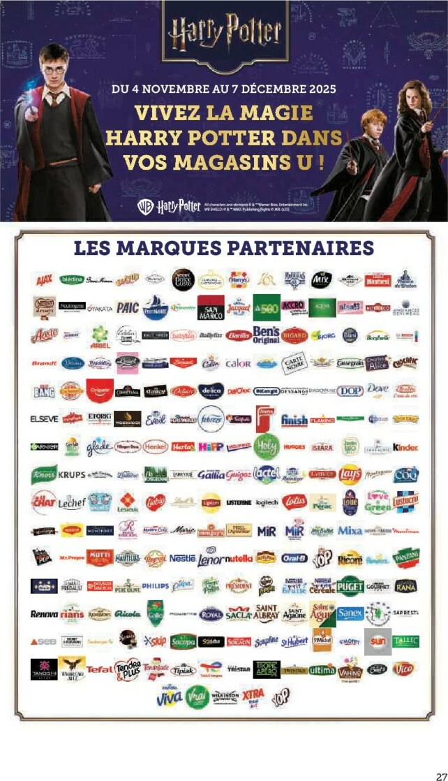 super-u - Catalogue Super U - Les prix bas de la semaine valable du 18/11 au 30/11 - page: 27