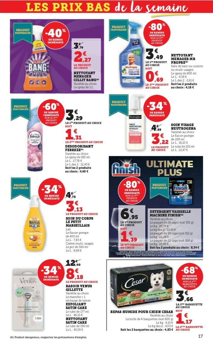 super-u - Catalogue Super U - Les prix bas de la semaine valable du 18/11 au 30/11 - page: 17