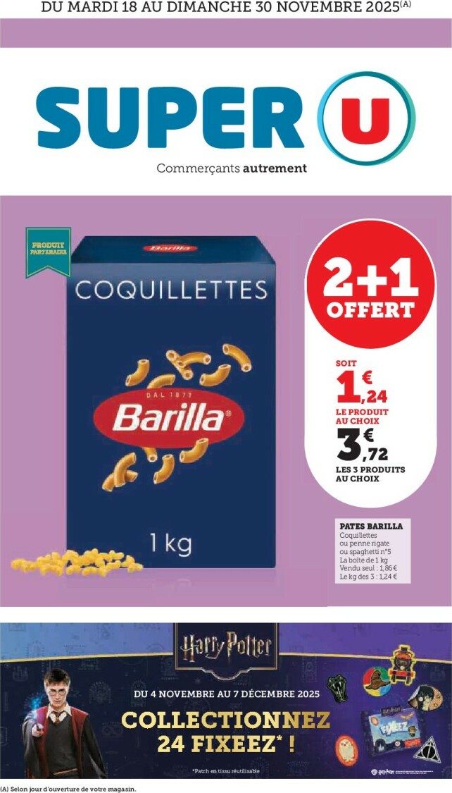 super-u - Catalogue Super U - Les prix bas de la semaine valable du 18/11 au 30/11