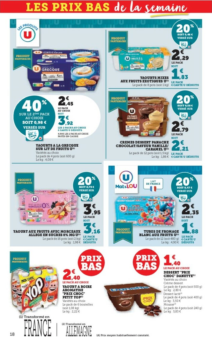 super-u - Catalogue Super U valable du 25/11 au 07/12 - page: 18